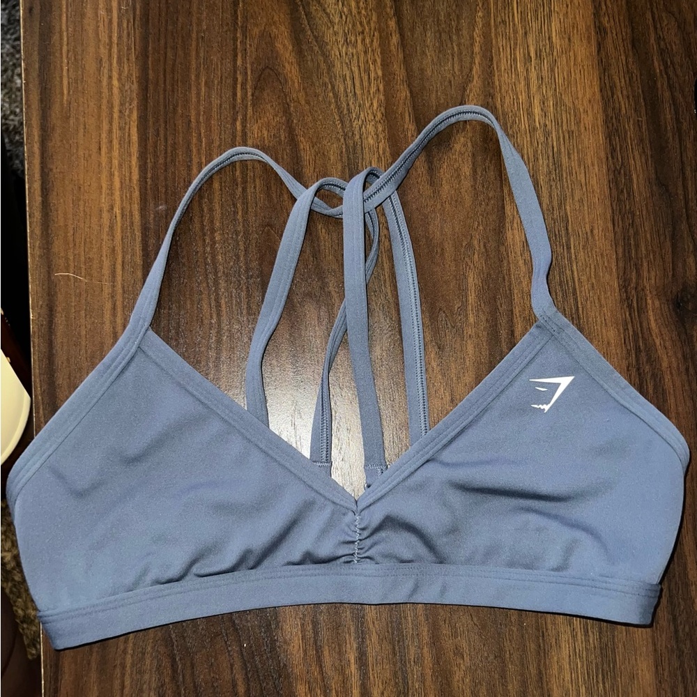 Gymshark Minimal Sports Bra in Blue